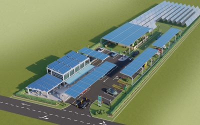 Sunčani auto park Zagreb – Inovativno odmorište i pametna punionica budućnosti